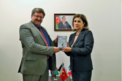 Norwegian Embassy Official Visits Azerbaijan Translation Centre